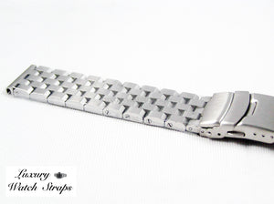 Stainless Steel Bracelet for all Omega Watch Models - Seamaster, Speedmaster, Planet Ocean