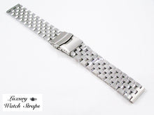 Load image into Gallery viewer, Stainless Steel Bracelet watch strap for all Breitling models 20mm 22mm 24mm
