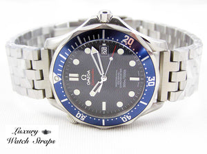 Stainless Steel Bracelet for all Omega Watch Models - Seamaster, Speedmaster, Planet Ocean