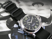 Load image into Gallery viewer, black Superb ballistic nylon Zulu G10 Nato® watch strap for Panerai RXW PAM 22mm 24mm Watch
