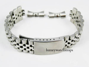 Solid stainless steel jubilee bracelet for Rolex Oyster Submariner GMT