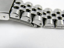 Load image into Gallery viewer, Solid stainless steel jubilee bracelet for Rolex Oyster Submariner GMT

