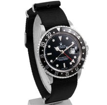 Load image into Gallery viewer, black nato watch strap
