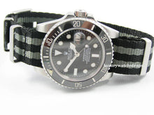 Load image into Gallery viewer, Premium Seatbelt Herringbone Weave NATO® strap for all Seiko 20mm Watches
