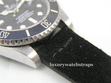 Load image into Gallery viewer, Superb suede leather strap for Rolex Submariner GMT Yacht-Master Sea Dweller Deep Sea watches 20mm
