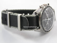Load image into Gallery viewer, Ultimate James Bond Spectre Dense Twill Weave NATO® strap for Omega Speedmaster Moon Watch 20mm (NO watch. STRAP only)
