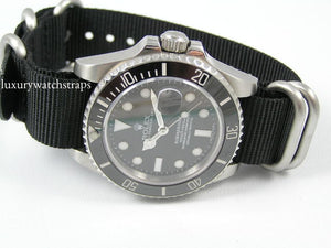 Ballistic nylon Zulu G10 Nato® strap for Tag Heuer Aquaracer Formula 1 Carrera Monaco Watch (NO WATCH included!)