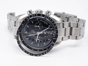 Aluminium bezel for Omega Speedmaster Watch. High quality replacement watch part. NO watch!