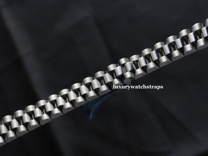 Stainless Steel Bracelet Strap for Rolex Ladies President Datejust Watch 13mm. High quality replacement bracelet.