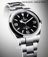 Load image into Gallery viewer, Solid stainless steel Oyster bracelet for Rolex Explorer Watch
