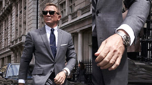 Daniel Craig Bond No Time To Die steel mesh watch strap