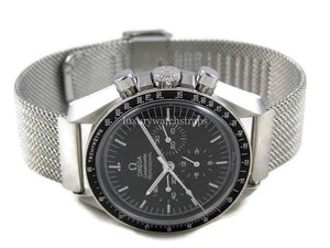 Superior stainless steel refined mesh bracelet strap for Breitlling Watch