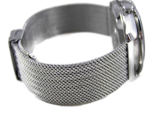 Superior stainless steel refined mesh bracelet strap for Breitlling Watch