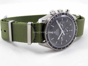 Ultimate Dense Twill Weave NATO strap for Omega Speedmaster Moon