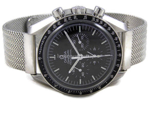 Superior steel refined mesh bracelet strap for Omega Speedmaster Watch 20mm (NO WATCH)