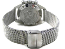Load image into Gallery viewer, Superior stainless steel refined mesh bracelet strap for Breitlling Watch
