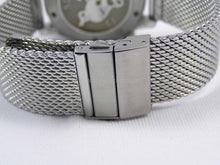 Load image into Gallery viewer, Steel Milanese watch strap for Omega Geneve 18mm
