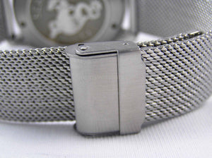 Superior steel refined mesh bracelet strap for Omega Seamaster Watch