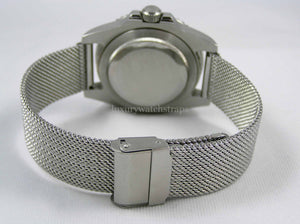 Superior steel refined Milanese mesh bracelet strap for Rolex Watch
