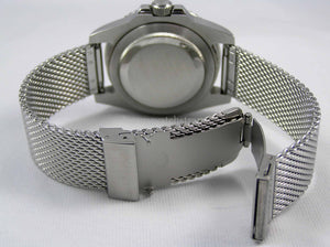 Superior steel refined Milanese mesh bracelet strap for Rolex Watch