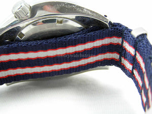 Premium Seatbelt Herringbone Weave NATO® strap for all Seiko 20mm Watches