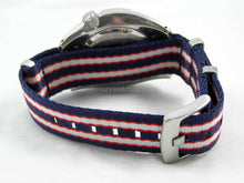 Load image into Gallery viewer, Premium Seatbelt Herringbone Weave NATO® strap for all Seiko 20mm Watches
