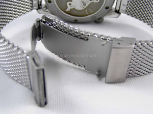 Superior steel Milanese James Bond No Time to Die mesh bracelet strap for Omega Seamaster Planet Ocean 20mm 22mm NO WATCH