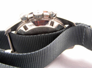 Gun metal ballistic nylon Nato® watch strap