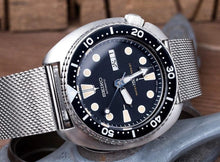 Load image into Gallery viewer, Steel Milanese James Bond No Time to Die mesh bracelet strap for Seiko Watch
