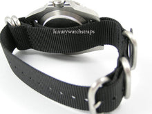 Load image into Gallery viewer, black G10 Zulu NATO watch strap
