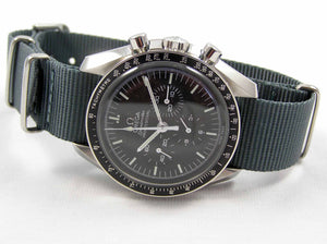 Gun metal ballistic nylon Nato® watch strap 