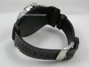 Superb leather bund strap for Rolex Submariner watches 20mm