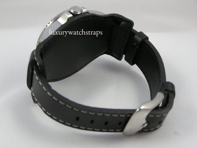 Leather bund strap for Tag Heuer Watch