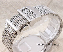 Load image into Gallery viewer, Superior steel Milanese Milanaise mesh bracelet strap for Tag Heuer Watches 20mm 22mm
