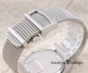 Superior steel Milanese Milanaise mesh bracelet strap for Tag Heuer Watches 20mm 22mm