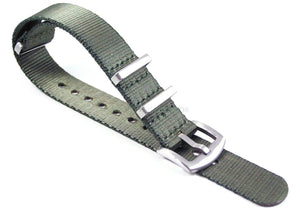 Premium Dense Twill NATO®  strap for Tag Heuer Formula One Aqua-Racer Monaco Carrera 20mm 22mm