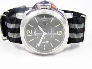 james bond spectre grey and black nylon nato watch strap for panerai