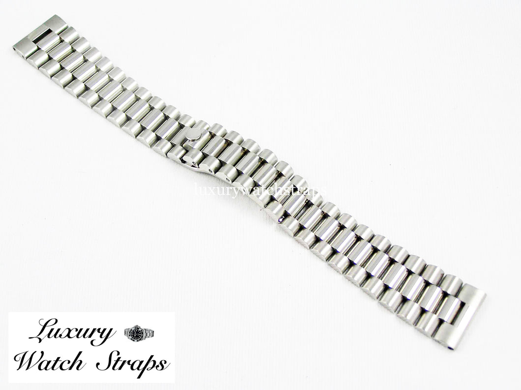 Solid stainless steel President Bracelet for Longines 20mm & 22mm watches