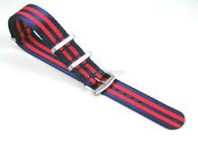 Load image into Gallery viewer, Premium Dense Twill NATO®  strap for Tag Heuer Formula One Aqua-Racer Monaco Carrera 20mm 22mm
