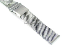 Load image into Gallery viewer, Ultimate Stainless Steel Mesh Watch Band 22mm - fits all 22mm watches. Staib alternative.
