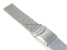 Load image into Gallery viewer, Ultimate Stainless Steel Mesh Watch Band 22mm - fits all 22mm watches. Staib alternative.
