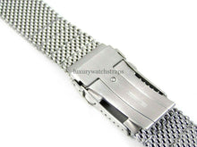 Load image into Gallery viewer, Ultimate Stainless Steel Mesh Watch Band 22mm - fits all 22mm watches. Staib alternative.
