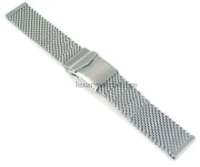 Load image into Gallery viewer, Ultimate Stainless Steel Mesh Watch Band 22mm - fits all 22mm watches. Staib alternative.
