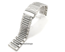 Load image into Gallery viewer, Hybrid mesh stainless steel bracelet strap for Omega watch
