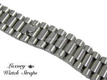 Load image into Gallery viewer, Solid stainless steel President Bracelet for Christopher Ward 20mm &amp; 22mm watches. Straight End Links. Superb quality. Features screw links.
