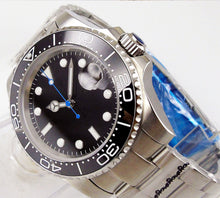 Load image into Gallery viewer, Submariner Watch Sterile Dial Japanese NH 35 movement
