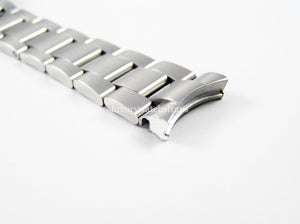 Oyster Strap for Seiko Alpinist Watches Solid Stainless Steel Links. Fold Over Clasp. 20mm