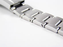 Load image into Gallery viewer, Oyster Strap for Citizen Ecodrive Watches. Solid Stainless Steel Links. Fold Over Clasp. 20mm
