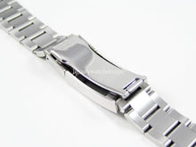 Load image into Gallery viewer, Oyster Strap for Seiko Alpinist Watches Solid Stainless Steel Links. Fold Over Clasp. 20mm
