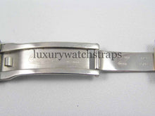 Load image into Gallery viewer, Superb stainless steel glide lock clasp for Rolex Submariner GMT Deep Sea.
